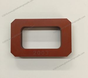 Latch Plate Template - 1 1/8" x 2 1/4"