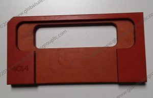 Strike Template - "T" Strike - 1 1/4" x 4 7/8" - 3 3/8" Lip