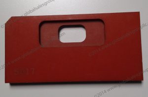 Strike Template - Dead Bolt - 1 1/8" x 2 3/4"