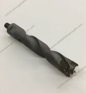 1" Latch Boring Bit - Twist w/Threaded Shank