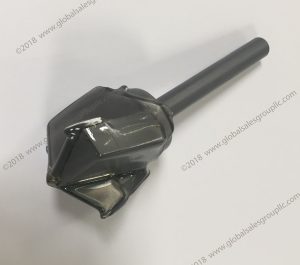 2 1/8" Lock Bore Bit - Round Shank