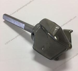 2 1/8" Lock Bore Bit - Flat on Shank