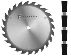 Everlast 7.25" Heavy Duty Rip Saw  E-HD724